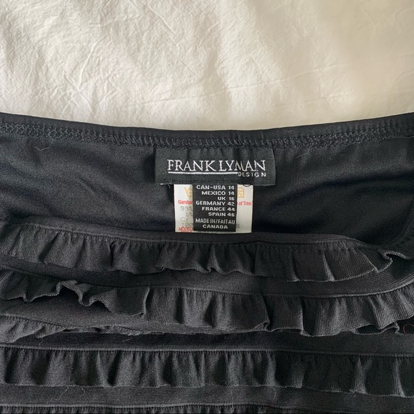 Black ‘Frank Lyman Design’ Dress - Picture 5 of 6